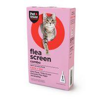 Pet Shield Flea Screen Combo for Cats 1 Pipette