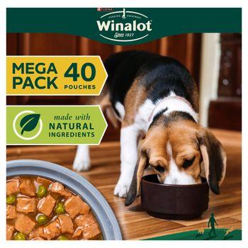 Winalot Meaty Chunks Mixed in Jelly Wet Dog Food 40x100g