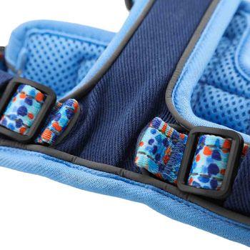 Doodlebone 'With Me' Dog Harness Blue 6-9