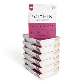 Within Grain Free Complete Adult Dog Food Chicken 395g