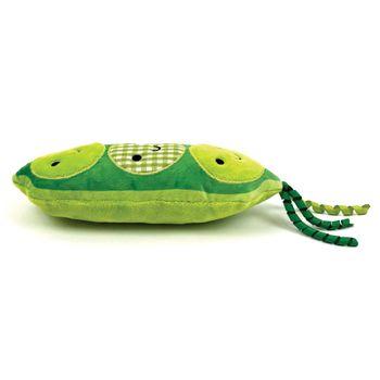 Tabby Patch Pea Pod Cat Kicker Catnip Toy