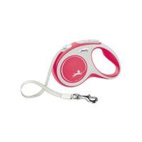 Flexi New Comfort M Tape 5m Red Dog Straps