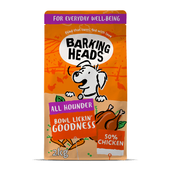 Barking Heads All Hounder Bowl Lickin Goodness Chicken Dry Dog Food, 2kg