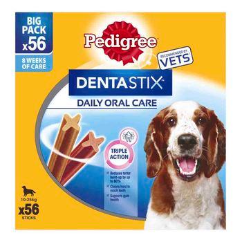 Pedigree Dentastix for Medium Dogs, Dental Chew, 56 pack