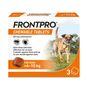 FRONTPRO® Chewable Tablets Flea & Tick Treatment for Medium Dogs 4-10kg, 3 Pack