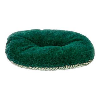 Danish Design Fleece Green Herringbone Quilted Dog Mattress Large