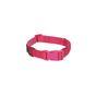 Rufus & Rosie Padded Dog Collar, Large, Pink