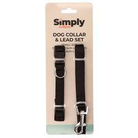 Simply Jollyes Dog Collar & Lead Set - S/M