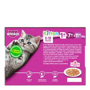 Whiskas Pouch in Jelly Kitten Fish Selection