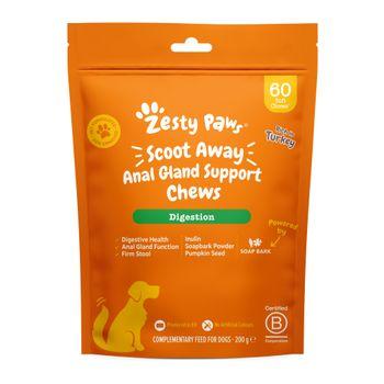 Zesty Paws Scoot Away Chews for Dogs 210g