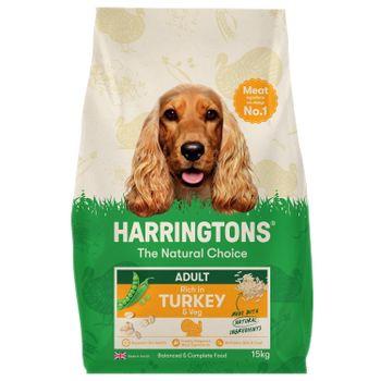 Harringtons Dog Food Rich in Turkey with Veg 15kg