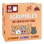 Scrumbles Grain Free Wet Cat Jelly Recyclable Pouch Meat Selection 8x85g