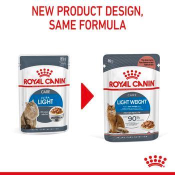 Royal Canin Lightweight Care Wet Cat Food in Gravy 48x85g