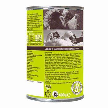 AATU For Dogs Duck and Turkey Tin Wet Dog Food