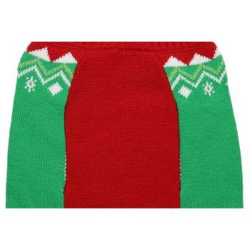 Rufus & Rosie Patterened Christmas Dog Sweater, S