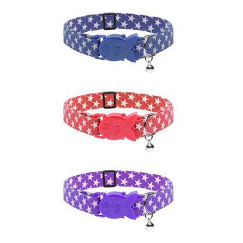 James & Steel Star Cat Collar