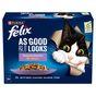 Felix As Good As it Looks Favourites Selection Wet Cat Food 12x85g