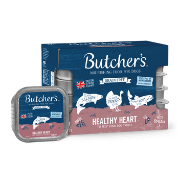 Butcher's Healthy Heart Dog Food Trays 12x150g 