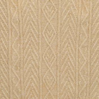 Rufus & Rosie Sleeveless Dog Jumper Beige M Plus