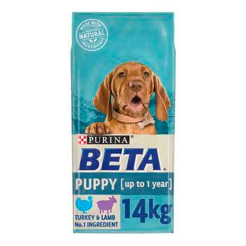 BETA Puppy with Turkey & Lamb Puppy Food 14kg