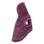Rufus & Rosie Purple Faux Fur Dog Hoodie, L
