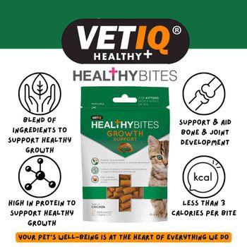 VetIQ Growth Support Treats 8 x 65 g Cat Treats