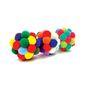 Tabby Patch Pom Pom Balls Cat Toys 2pcs