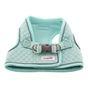 Doodlebone Snappy Mint Quilt Dog Harness 1