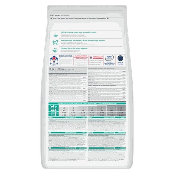 Hill'S Science Plan Adult Perfect Weight Small & Mini Dry Dog Food Chicken Flavour 1.5kg