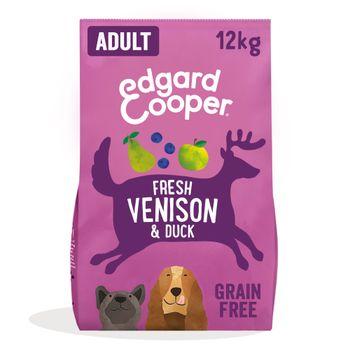Edgard & Cooper Adult Dry Dog Food Venison & Duck 12kg