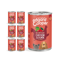 Edgard & Cooper Adult Tin Chicken & Salmon 400g