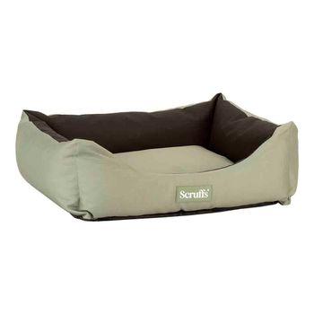 Scruffs Expedition Box Dog Bed Green Medium