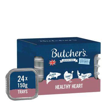 Butcher's Healthy Heart Dog Food Trays 24 x 150g 