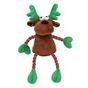 Rufus & Rosie Christmas Reindeer Rope Plush Dog Toy