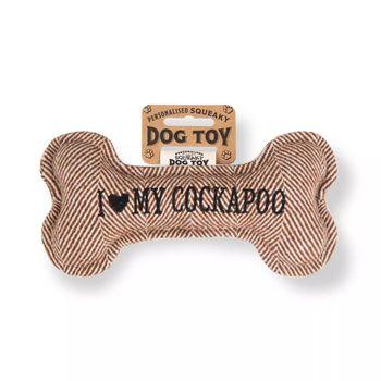History & Heraldry 'Love Cockapoo' Dog Toy