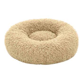 Pet Brands Dog Anxiety Bed Beige Medium