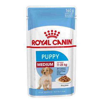 Royal Canin Wet Dog Food Medium Puppy in Gravy 140g