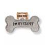 History & Heraldry 'I Love My Staffy' Dog Toy