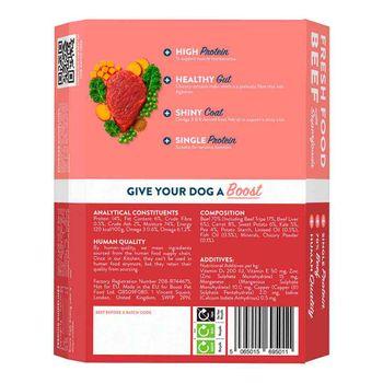 Boost Beef Veg & Superfood Fresh Dog Food Meal 400g