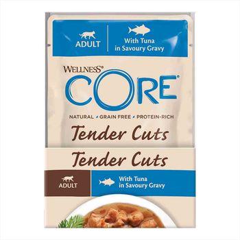 Wellness CORE® Tender Cuts with Tuna in Savoury Gravy Adult Wet Cat 85G