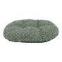 Danish Design Fleece Green Herringbone Quilted Dog Mattress Medium