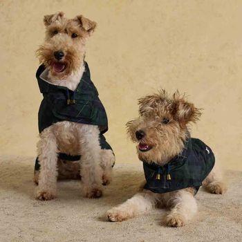 Joules Blackswatch Check Packaway Dog Jacket Medium