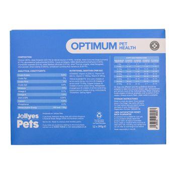 Optimum Pet Health Puppy Dog Food Trays, 12x395g