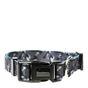 Doodlebone Printed Dog Collar Charcoal 3-6