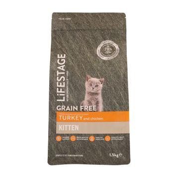 Lifestage Artisan Turkey with Chicken Dry Kitten Food 1.5kg