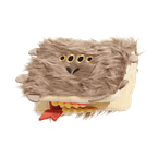 Bark Book of Monsters Harry Potter Plush Dog Toy