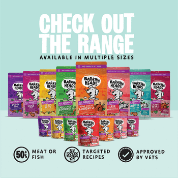 Barking Heads All Hounder Tummy Lovin' Care Fish Dry Dog Food, 12kg