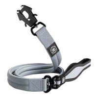 Bully Billows 1.2m Mini Combat Lead, Metal Grey