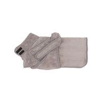 Scruffs Expedition Deluxe Drying Dog Robe Grey Small
