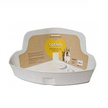 Rosewood Small Pet Corner Litter Tray Large